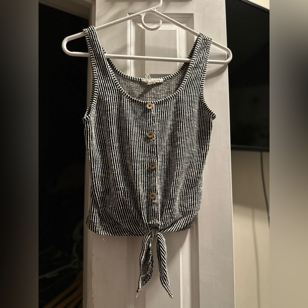 Caution To The Wind Stripe Tanktop // Size S